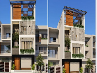 File 3D nhà phố,nhà phố 4 tầng,file 3dsmax nhà phố,model 3dmax nhà phố 4 tầng